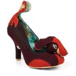 Irregular Choice Brown Dog Animal Heels